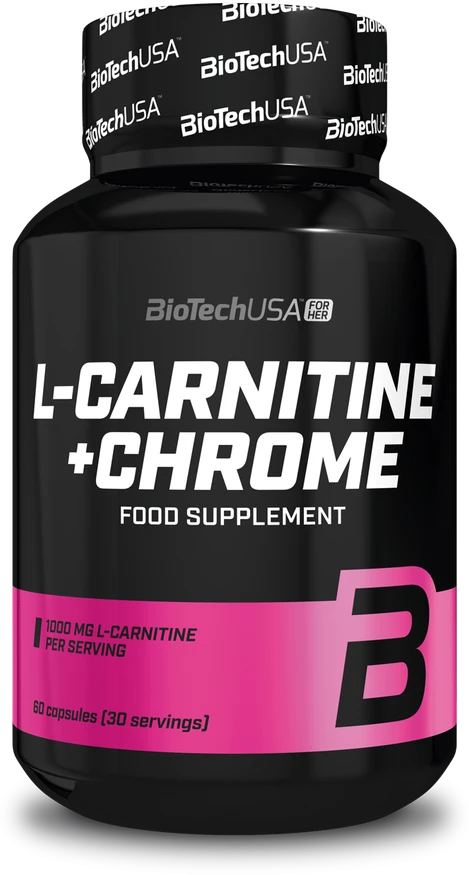 Biotech L-Carnitine + Chrome 60 kaps.