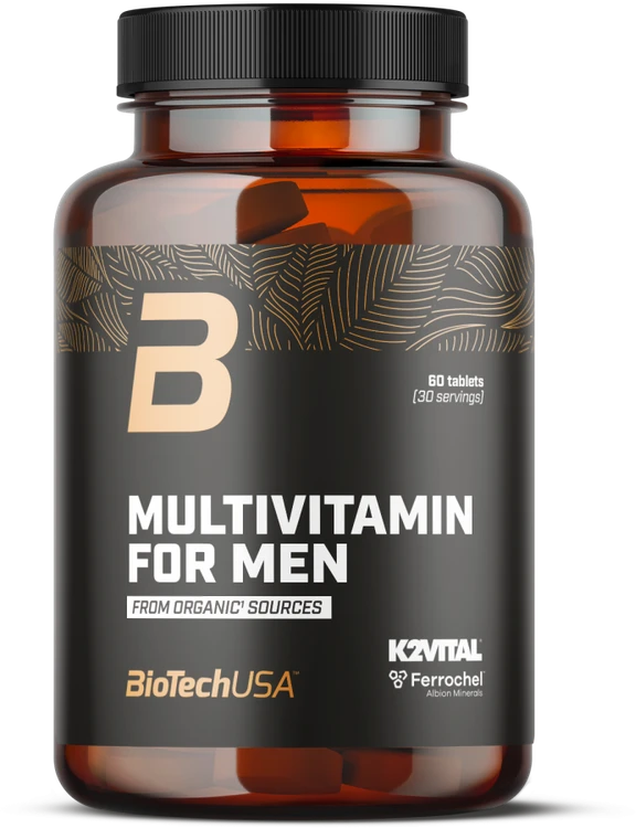 Biotech Multivitamin For Men from organic sources 60 tabl.
