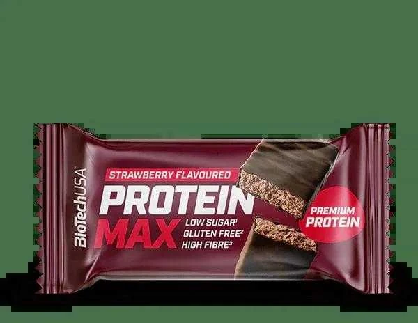 BioTech Protein Max Bar 45 g. (Banana skonis )