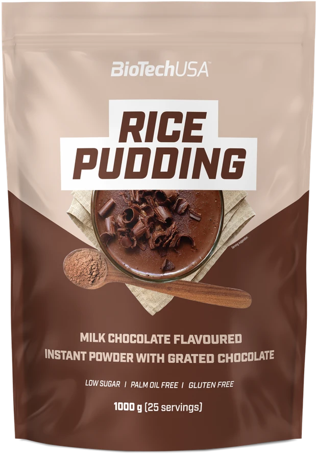 Biotech Rice Pudding 1000 g. (Milk Chocolote skonis)