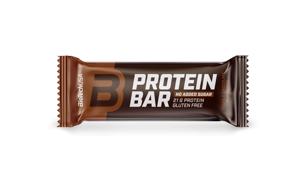 BioTech Protein Bar (batonėlis) 70 g. (Dvigubo šokolado skonis)