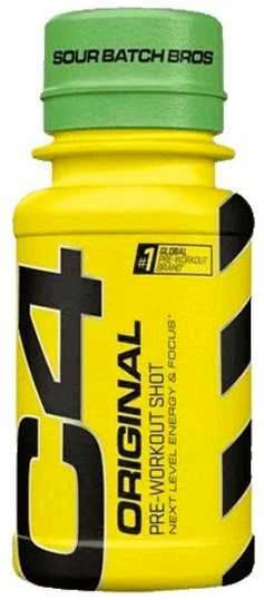 Cellucor C4 Original Pre-Workout Shot 60 ml. (Citrus Berry skonis)