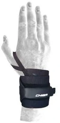 Chiba Wrist Wrap Juodas Line 40426 (riešų apsaugos) (Juodas spalva)