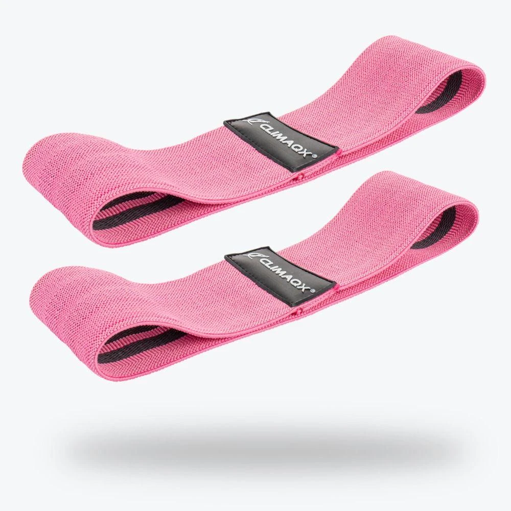 Climaqx Booty Bands Set (pasipriešinimo gumos) 2 vnt. (Rožinė)