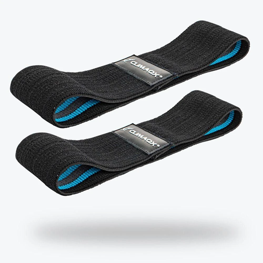 Climaqx Booty Bands Set (pasipriešinimo gumos) 2 vnt. (Juodas)