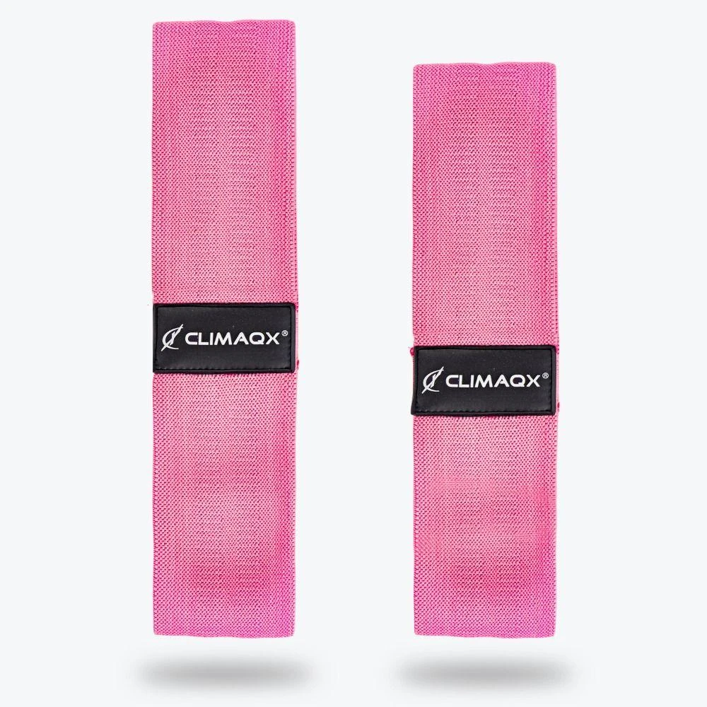 Climaqx Booty Bands Set (pasipriešinimo gumos) 2 vnt. (Rožinė)
