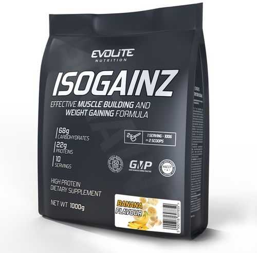 EvoLite IsoGainz 1000 g. (Double Chocolate skonis )