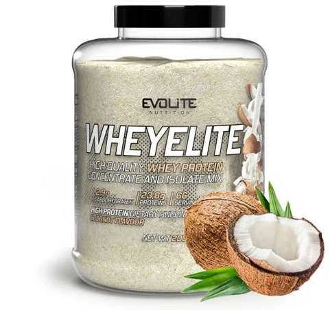 EvoLite WheyElite 2000 g. (Vanilla skonis)
