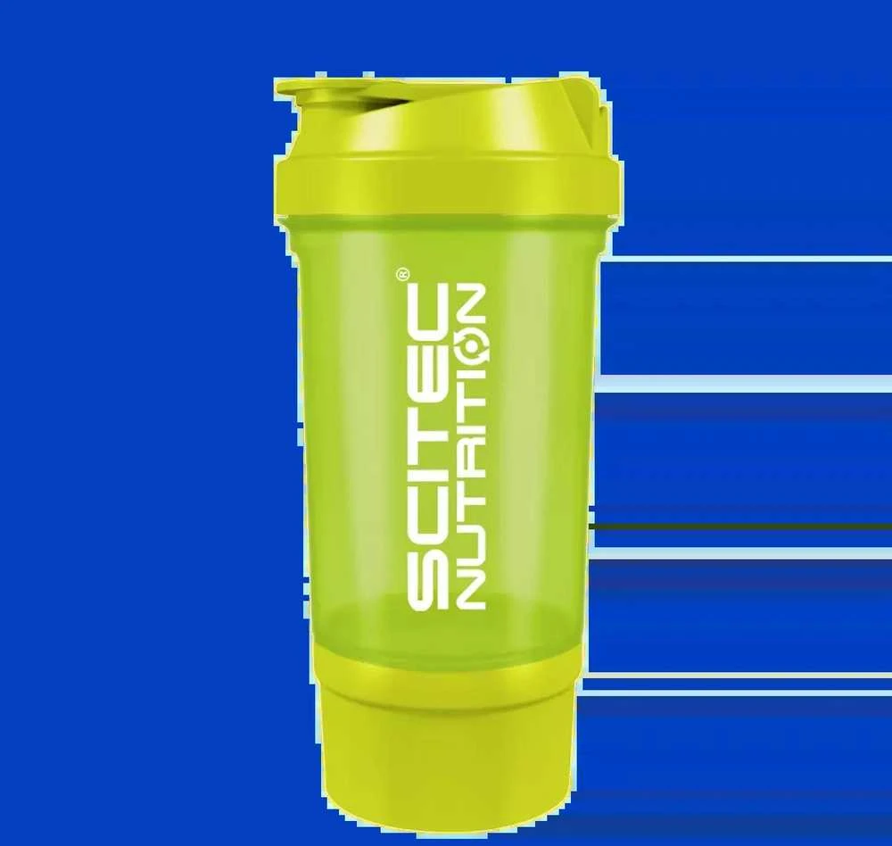 Gertuvė Scitec Traveller Shaker 500 ml. (plaktuvė) (Navy Mėlyna spalva)