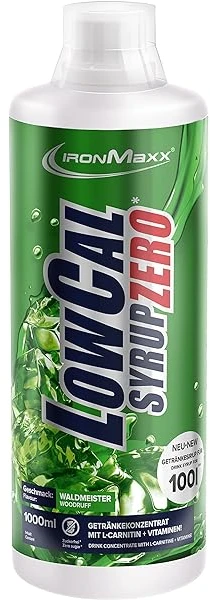IronMaxx LowCal Syrup Zero Drink 1000 ml. (Multi Fruit skonis)