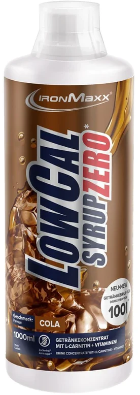 IronMaxx LowCal Syrup Zero Drink 1000 ml. (Multi Fruit skonis)