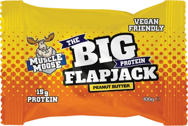 Muscle Moose The Big Protein Flapjack (avižinis batonėlis) 100 g. (Chocolate skonis)
