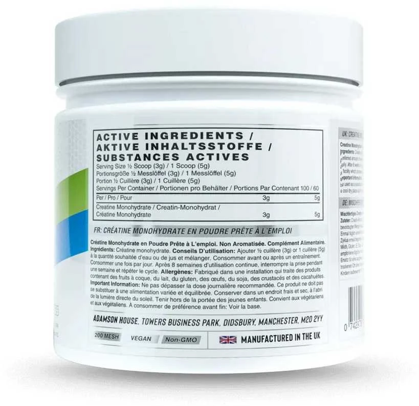 Naughty Boy Creatine 450 g. (Unflavoured)
