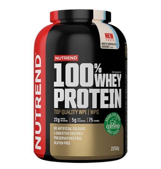 Nutrend 100% Whey Protein 2250 g. (Cookies skonis)