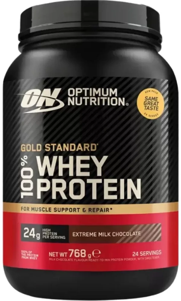 Optimum Nutritions Optimum Nutrition 100% Gold Standard Whey Protein 770g. (Vanilla Ice Kreminis skonis )