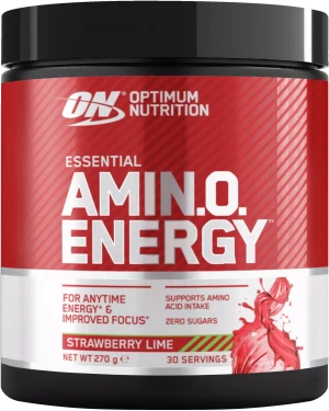 Optimum Nutritions Optimum Nutrition Essential Amino Energy 270 g. (Lemon Lime skonis)