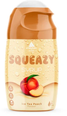 Peak Squeazy Syrup 65 ml. (Ice Tea Peach skonis )