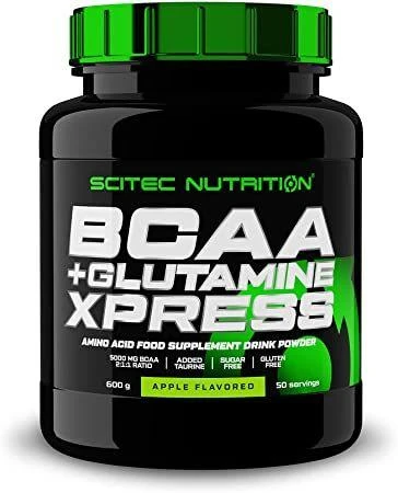 Scitec BCAA + Glutamine Xpress 600 g. (Apple skonis)