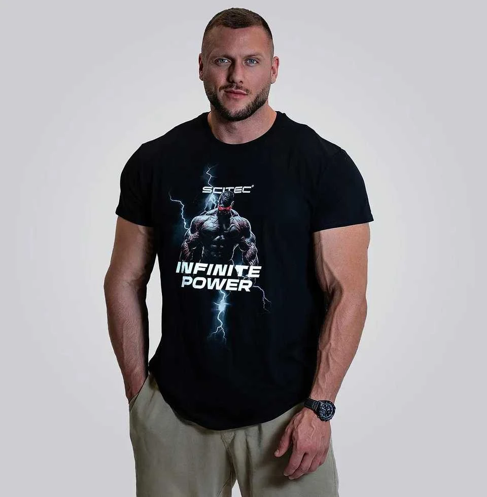 Scitec Hot Blood Infinity Men's T-shirt (marškinėliai) (S dydis )