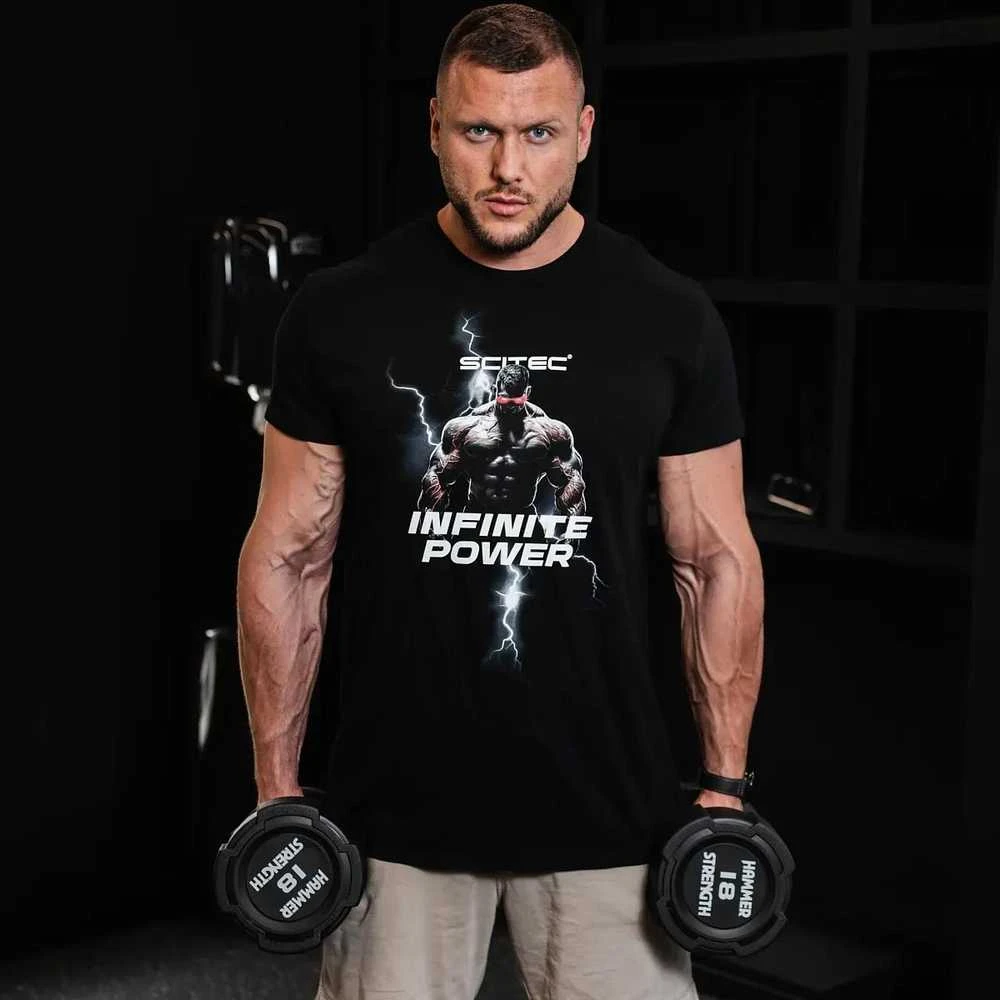 Scitec Hot Blood Infinity Men's T-shirt (marškinėliai) (S dydis )