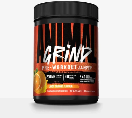 Universal Nutritions Universal Animal Grind Pre Workout 476,5 g. (Mėlyna Razzberry skonis)