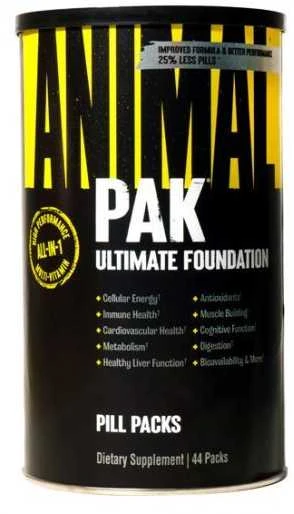 Universal Nutritions Universal Nutrition ANIMAL PAK 44 pakuočių