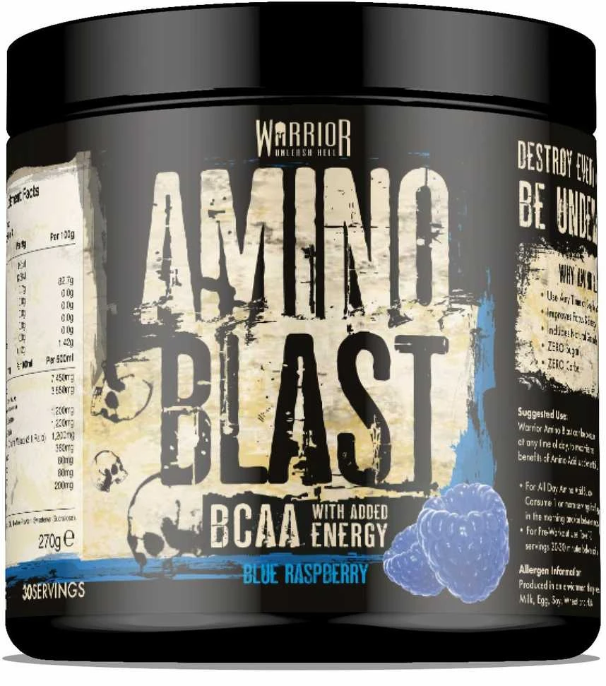 Warrior Amino Blast 270 g. (Pineapple Crush skonis)