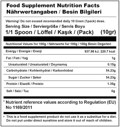 Natūrali valgomoji pasta vyrų potencijai Mirinda macun vienkartinėse pakuotėse 2vnt*10g