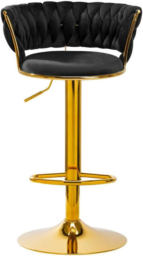 Activeshop Baro kėdė 4RICO ROMAN VELVET Juodas
