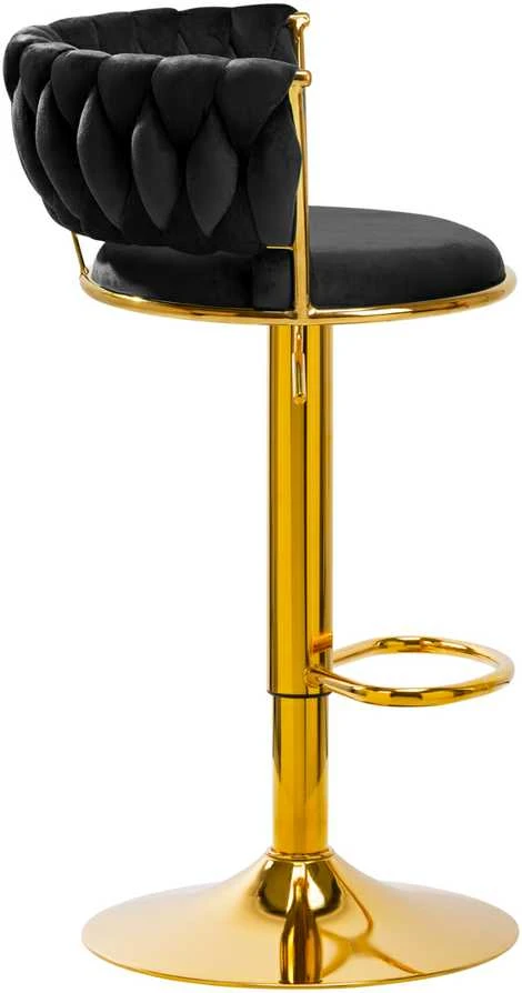 Activeshop Baro kėdė 4RICO ROMAN VELVET Juodas