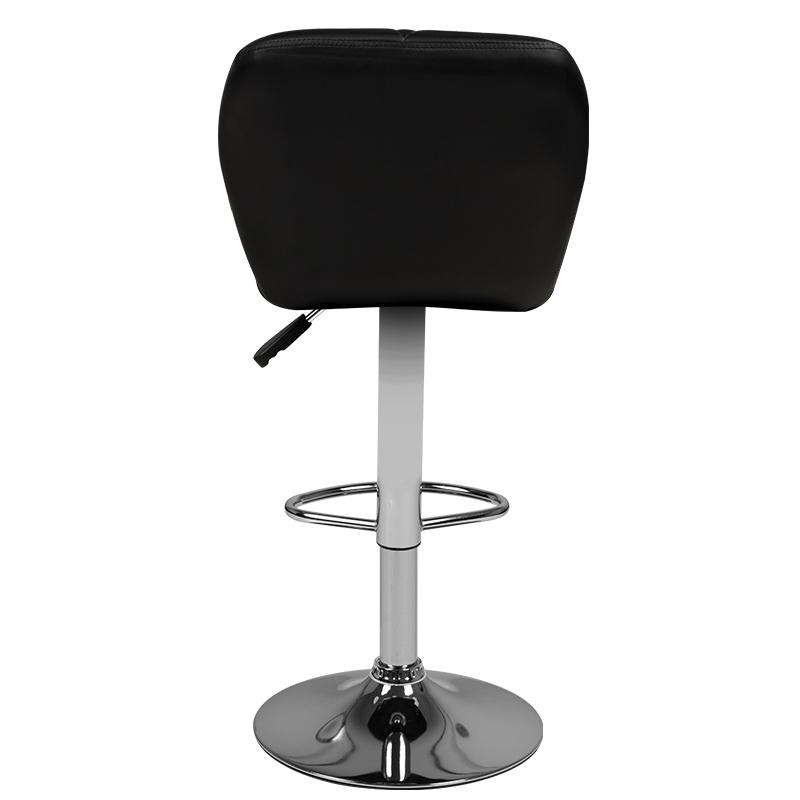 Activeshop Baro kėdė BELISSIMO ECO LEATHER CHROME Juodas