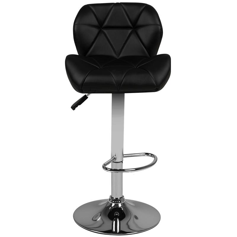 Activeshop Baro kėdė BELISSIMO ECO LEATHER CHROME Juodas