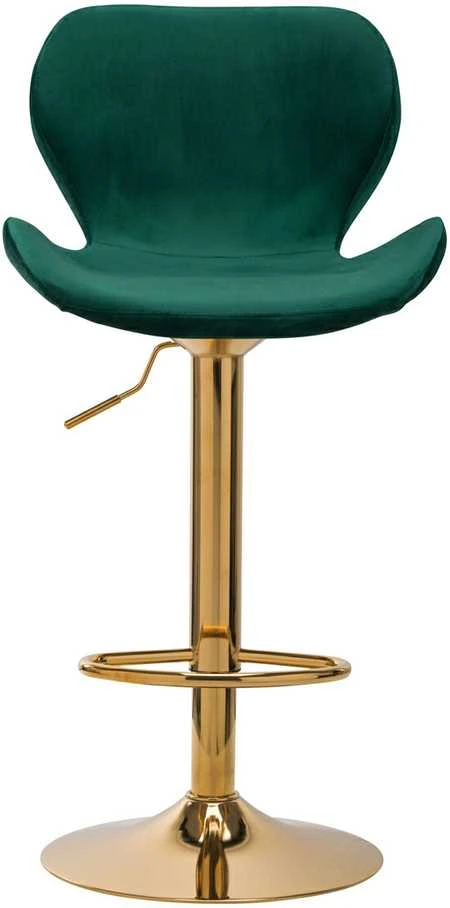 Activeshop Baro kėdė BRAVISIMUS VELVET Žalias GOLD