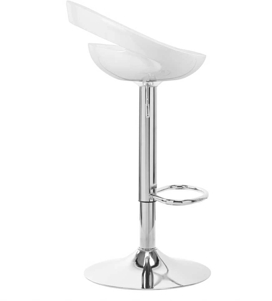Activeshop Baro kėdė LUPUS ECO LEATHER CHROME Baltas