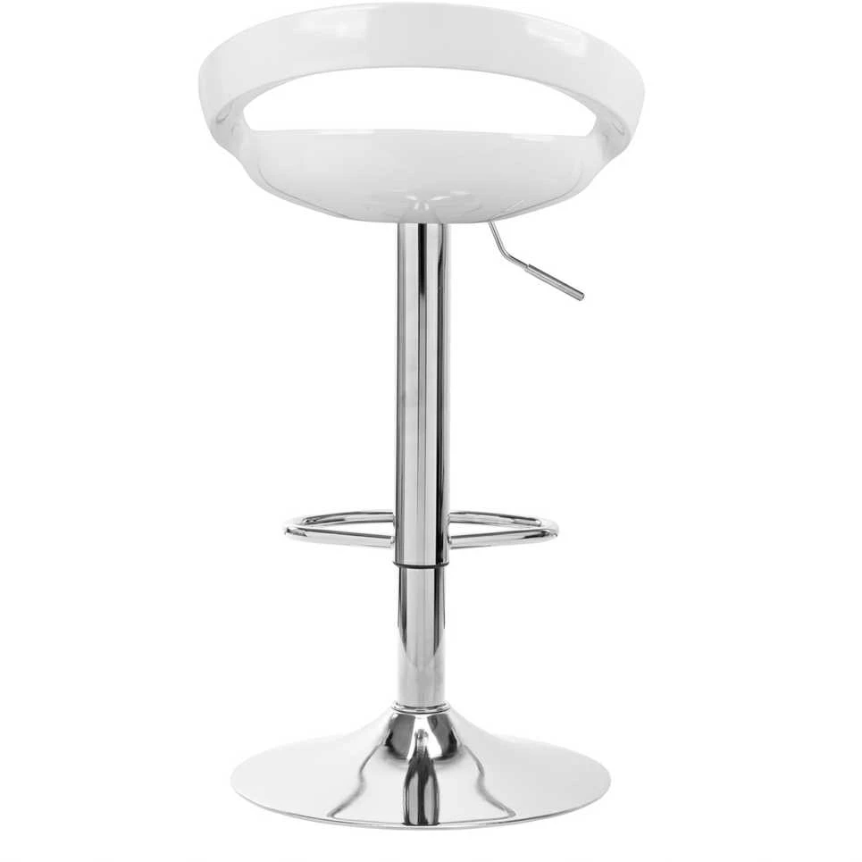 Activeshop Baro kėdė LUPUS ECO LEATHER CHROME Baltas