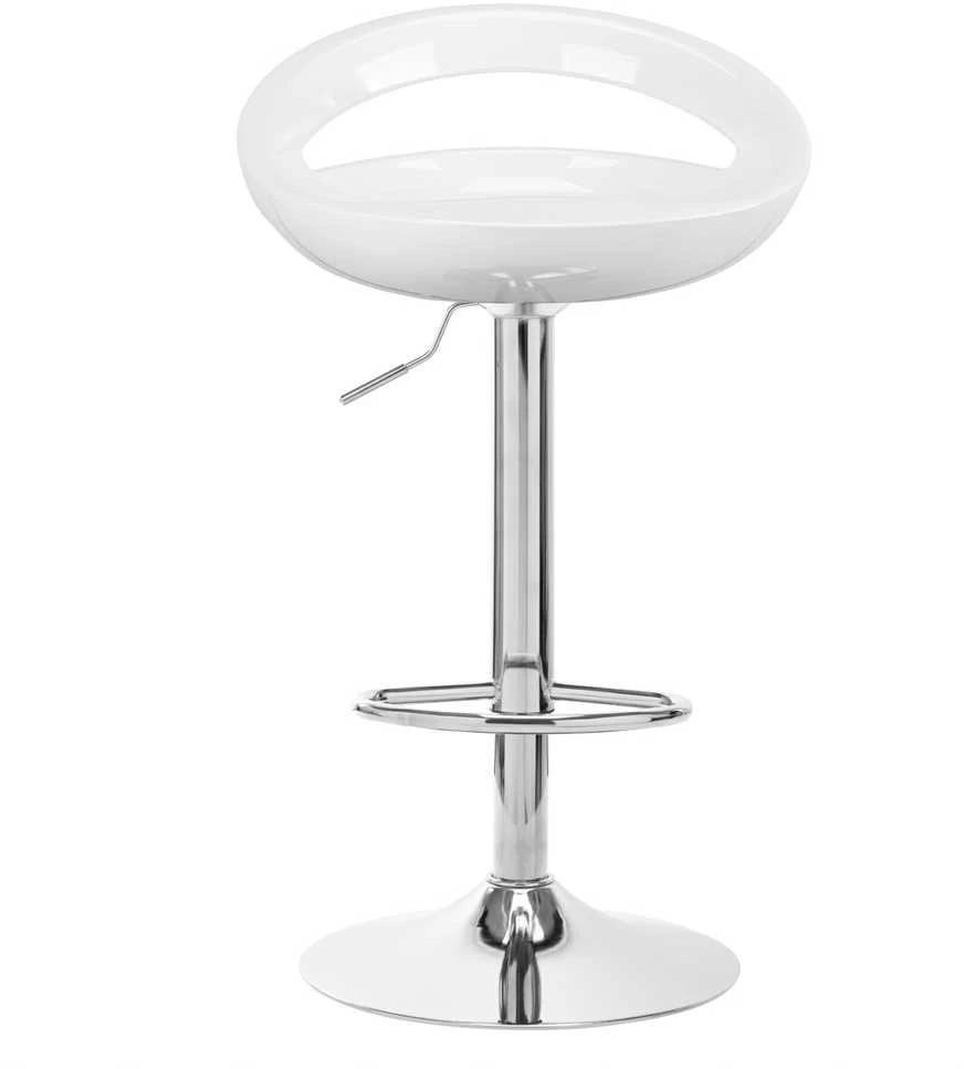 Activeshop Baro kėdė LUPUS ECO LEATHER CHROME Baltas