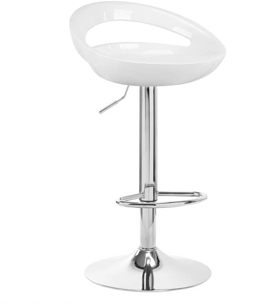Activeshop Baro kėdė LUPUS ECO LEATHER CHROME Baltas