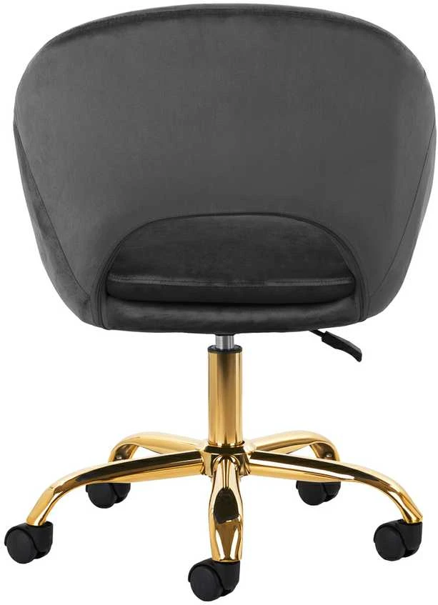 Fotelis Activeshop Biuro kėdė su ratukais 4Rico QS-MF18G Velvet Pilkas