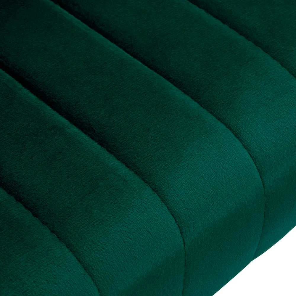 Fotelis Activeshop Biuro kėdė su ratukais 4Rico QS-OF212G Velvet Žalias