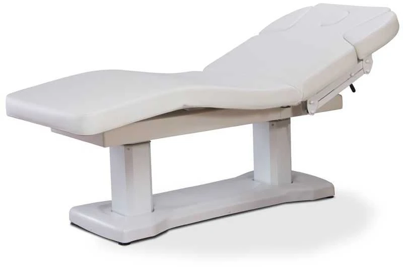 Activeshop Elektrinis masažo stalas AZZURRO ELEGANCE 4 MOTOR Baltas