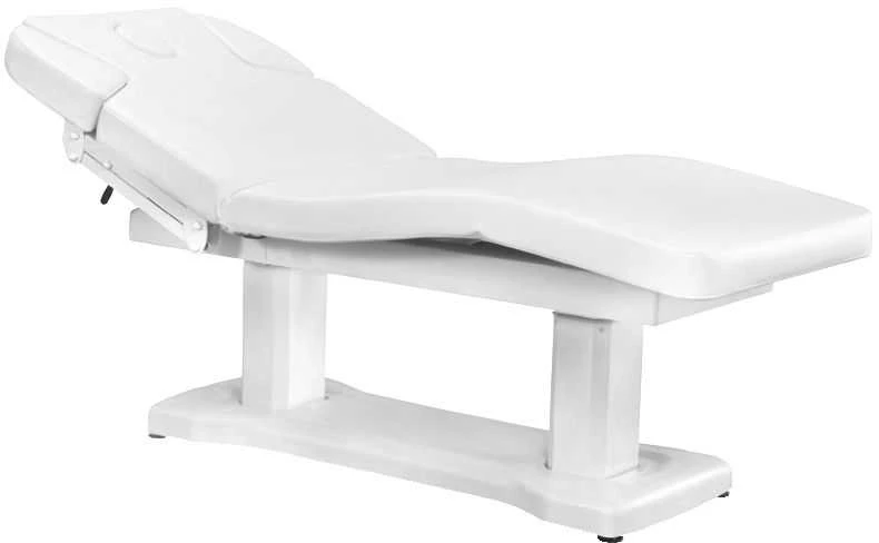 Activeshop Elektrinis masažo stalas AZZURRO ELEGANCE 4 MOTOR Baltas