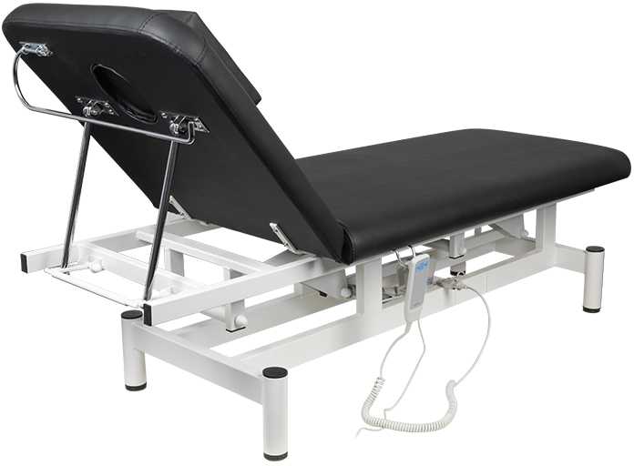 Activeshop Elektrinis masažo stalas ELECTRIC BED 1 MOTOR Juodas