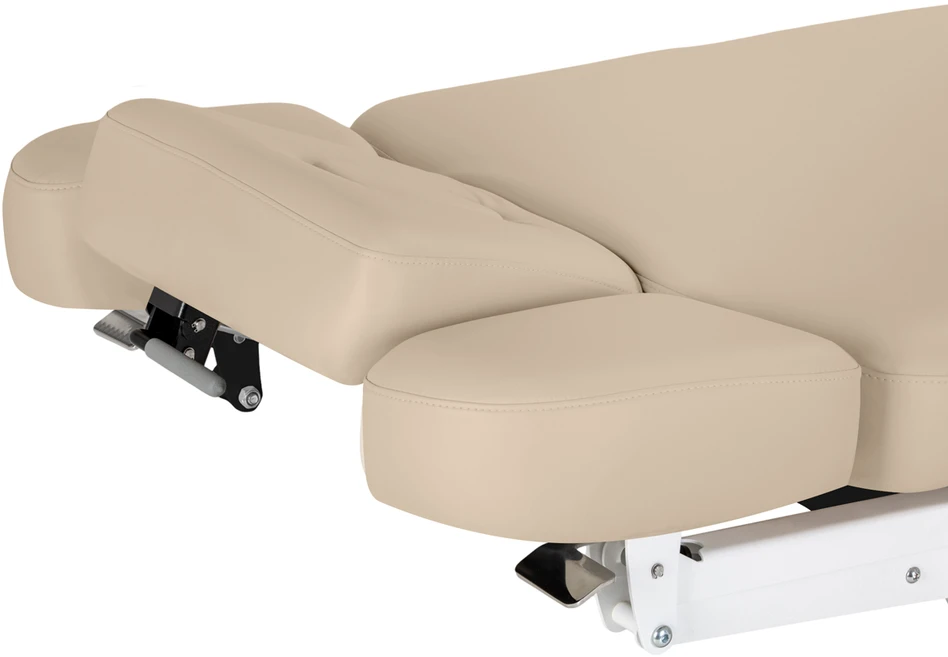 Activeshop Elektrinis SPA procedūrų gultas Sillon Relax, smėlio su tamsios medienos pagrindu