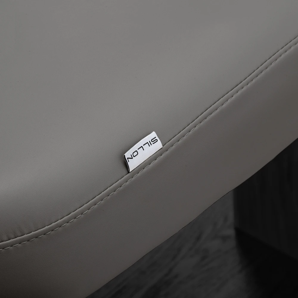 Activeshop Sillon Relax kosmetologinis gultas elektrinis pilkas juodas pagrindas