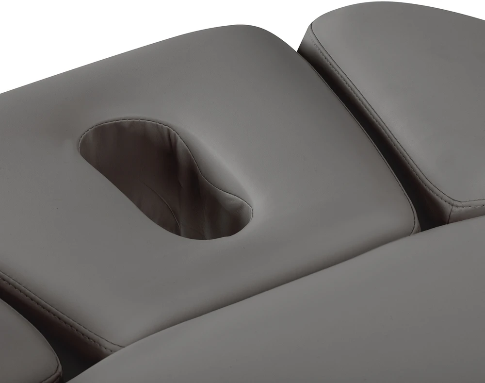 Activeshop Sillon Relax kosmetologinis gultas elektrinis pilkas juodas pagrindas