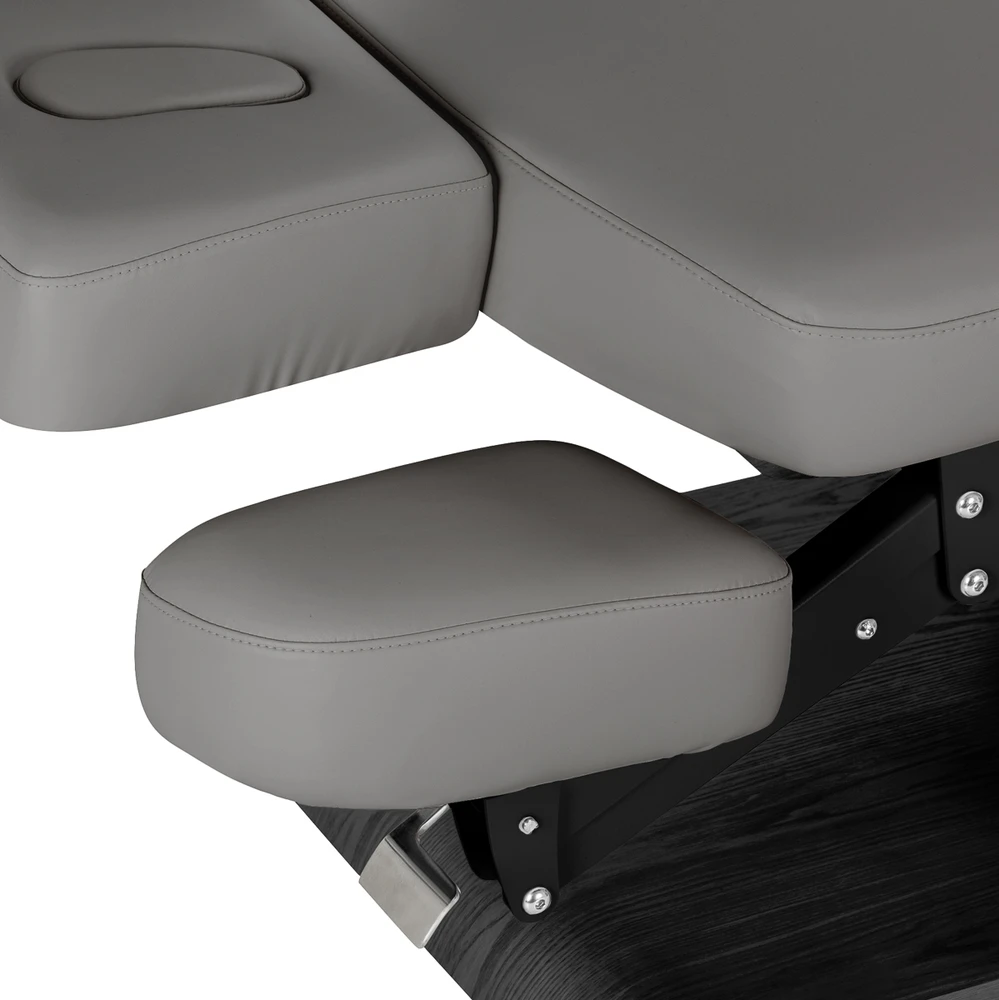 Activeshop Sillon Relax kosmetologinis gultas elektrinis pilkas juodas pagrindas