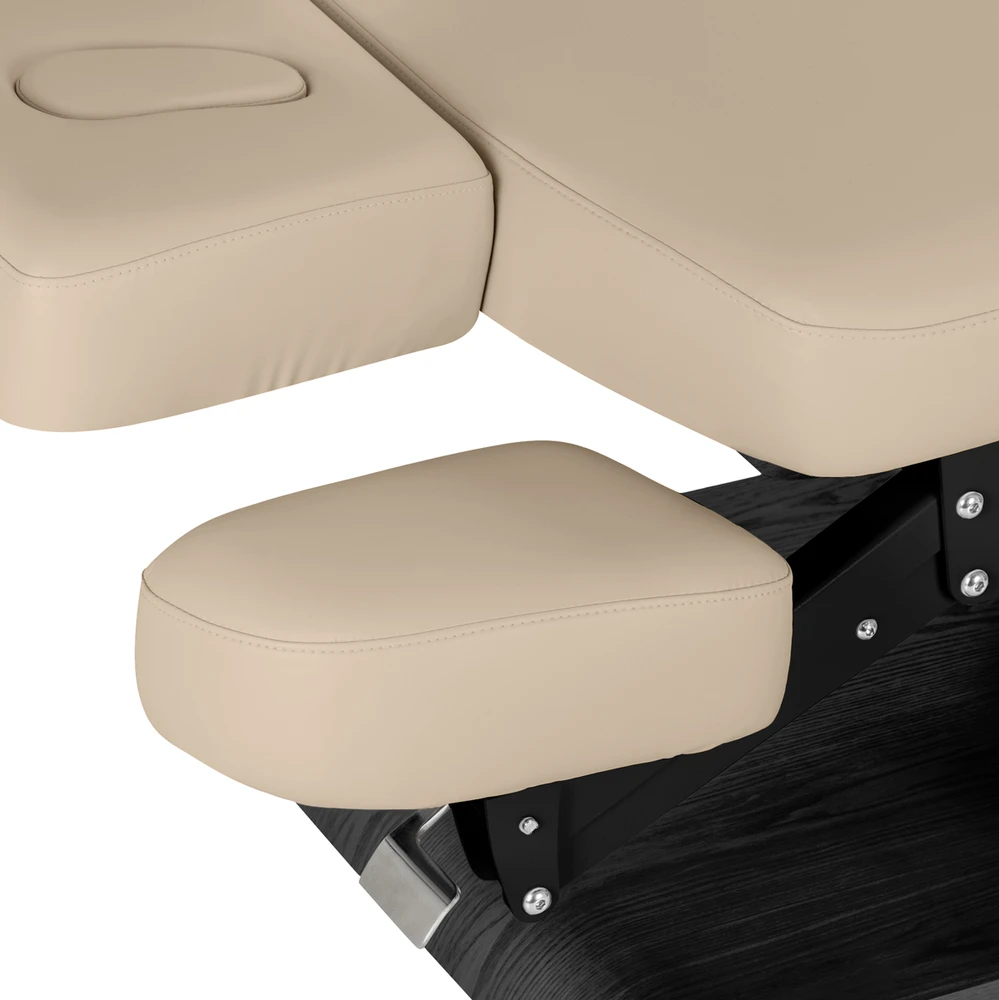 Activeshop Elektrinis SPA procedūrų gultas Sillon Relax, smėlio su tamsios medienos pagrindu