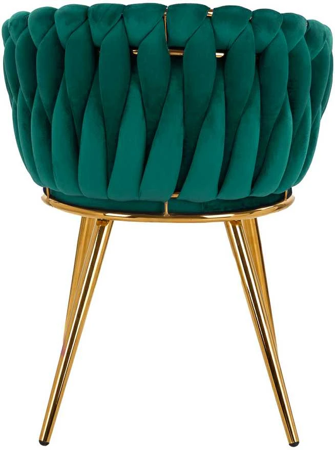 Activeshop Fotelis 4Rico QS-GW06G Velvet Žalias
