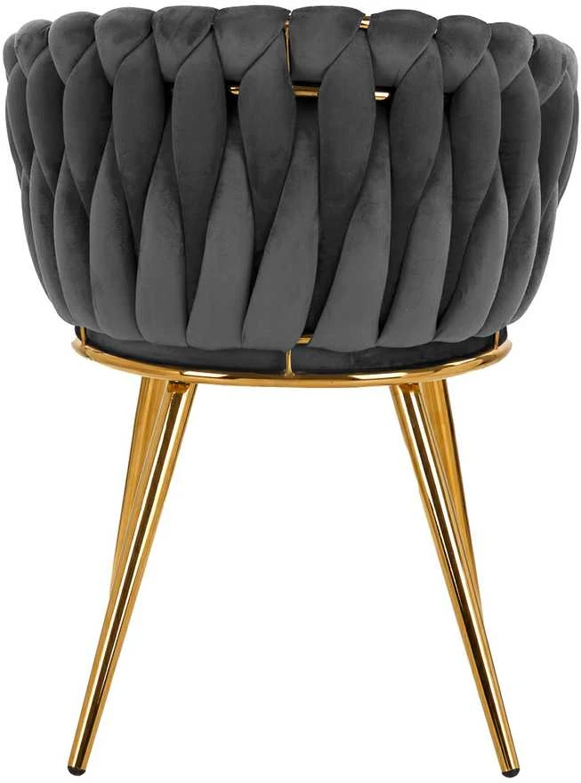 Activeshop Fotelis 4Rico QS-GW06G Velvet Pilkas