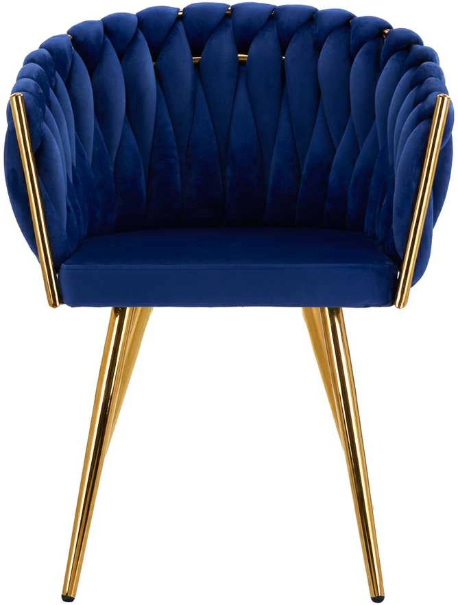 Activeshop Fotelis 4Rico QS-GW06G Velvet Mėlyna